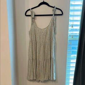 American Eagle Outfitters Light Blue Floral Dress